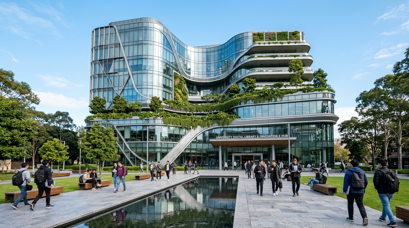 10-Floor Library & E-Hub