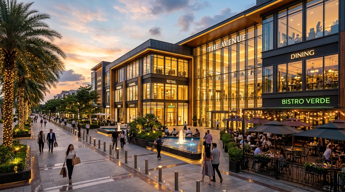 3-Floor Shopping Mall